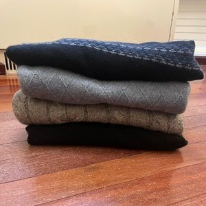 Kinross - Cashmere Sweater Bundle - 4x Sweaters - All size large!